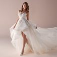 Abito da sposa asimmetrico linea Romance 2019
