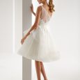 Abito da sposa corto da principessa Aurora by Nicole Spose 2019 foto retro