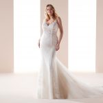 Abito da sposa mezza sirena mod CVAB19707 Nicole Spose 2019