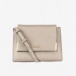 Borsa a tracolla modello Isola Liu Jo colore oro inverno 2018 2019 prezzo 109 euro
