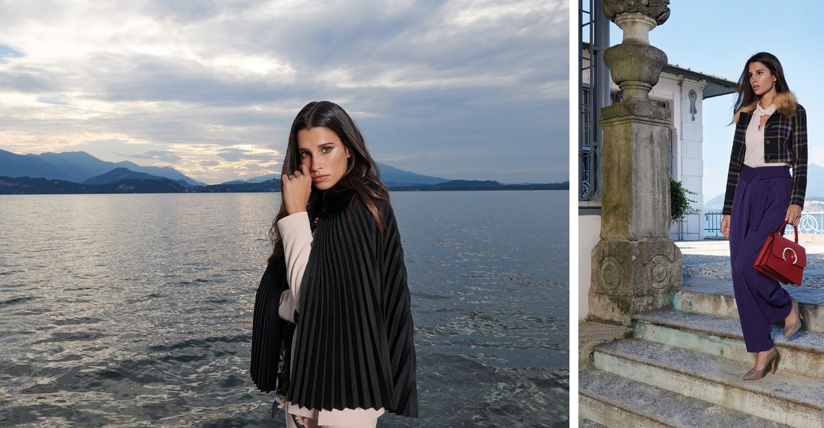 Foto campagna pubblicitaria Rinascimento collezione inverno 2018 2019