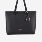 Nuova Shopping bag Liu Jo modello Isola colore nero prezzo 139 euro inverno 2018 2019