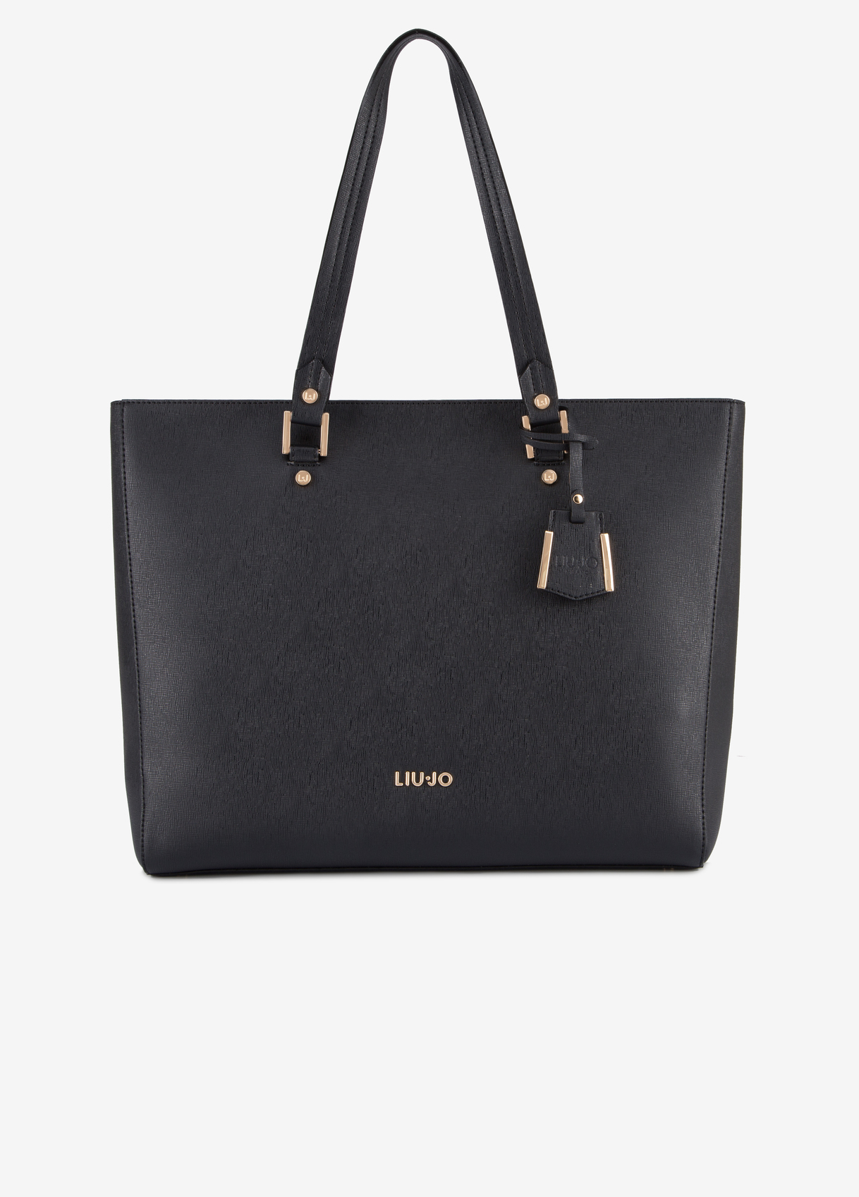 Nuova Shopping bag Liu Jo modello Isola colore nero prezzo 139 euro inverno 2018 2019