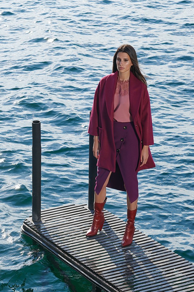 Nuovo cappotto oversize Rinascimento inverno 2018 2019