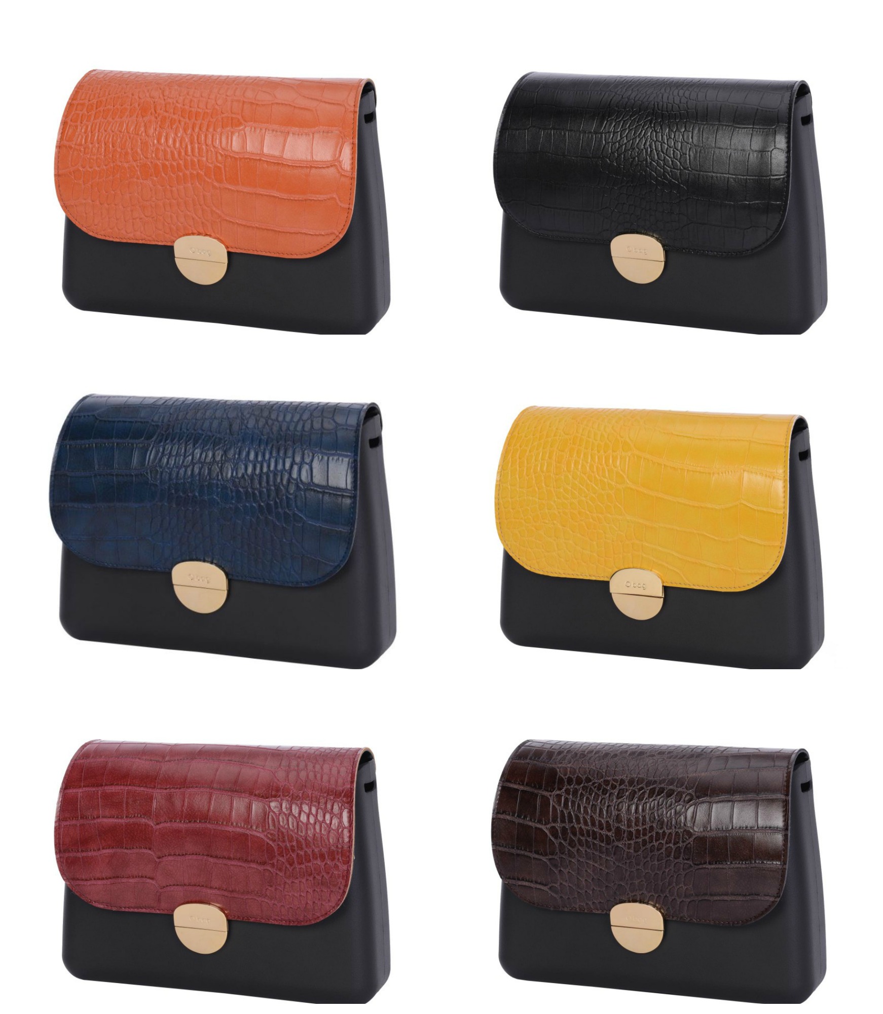 Pattine in ecopelle nuove borse O Bag Glam collezione autunno inverno 2018 2019