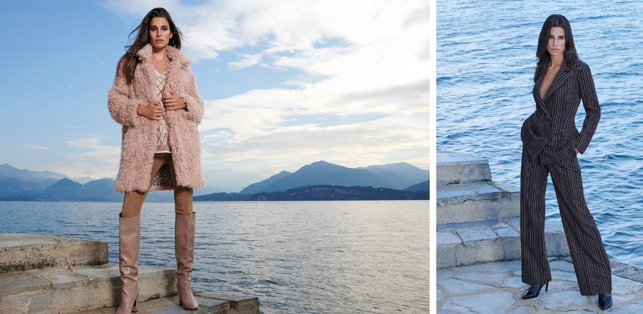 Pellicciotto e completo giacca e pantaloni Rinascimento inverno 2018 2019