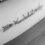 Tatuaggio wanderlust per chi ama viaggiare