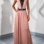 Abito lungo da cerimonia Rinascimento collezione inverno 2018 2019 prezzo 139 euro