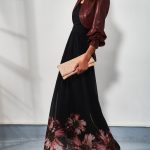 Abito lungo elegante Rinascimento prezzo 139 euro inverno 2018 2019