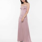 Abito lungo elegante da cerimonia Patrizia Pepe prezzo 638 euro retro