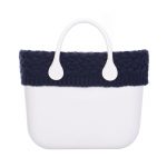 Bordo o bag in lana intrecciata inverno 2018 2019
