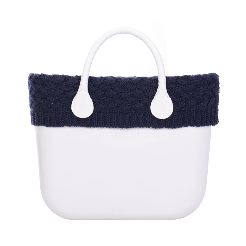 Bordo o bag in lana intrecciata inverno 2018 2019