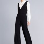 Elegante tuta intera con pantaloni palazzo Twin Set collezione autunno inverno 2018 2019 prezzo 320 euro