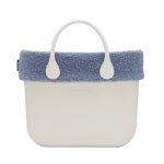 Nuovo Bordo Borsa O Bag in tessuto boucle inverno 2018 2019 prezzo 39 euro