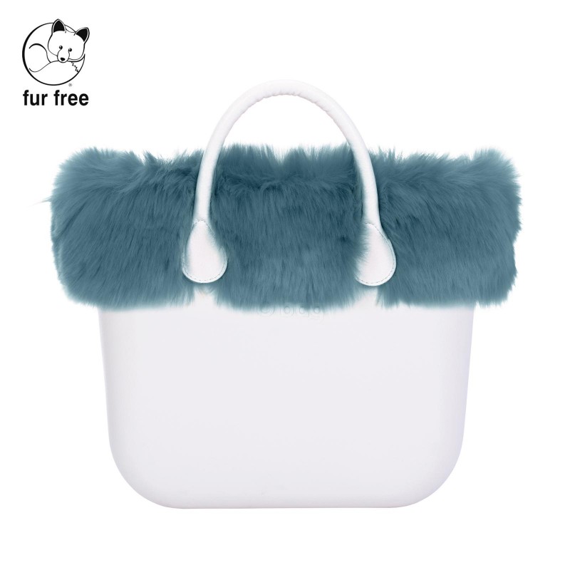 Nuovo Bordo borsa o bag in ecopelliccia Volpe atlantic inverno 2018 2019