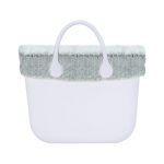 Nuovo Bordo o bag mini in ecopelliccia lapin brinato inverno 2018 2019