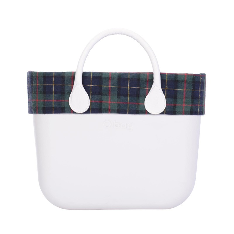 Nuovo bordo invernale O Bag in tessuto tartan fantasia allison