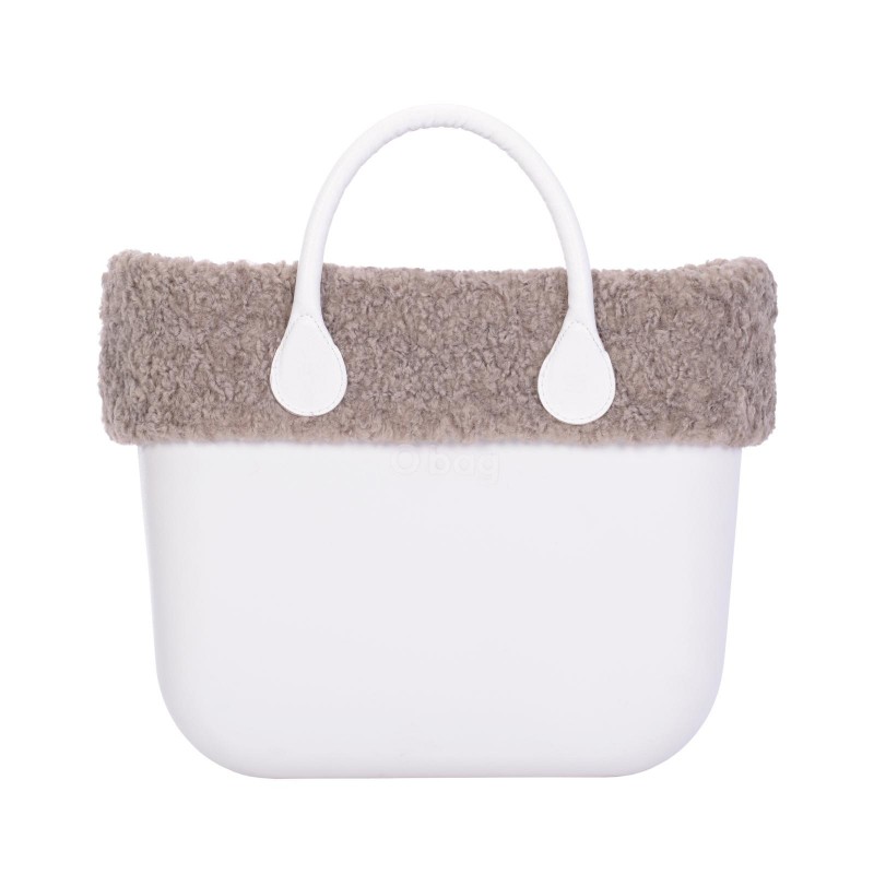 Nuovo bordo invernale borso O Bag in eco montone prezzo 50 euro
