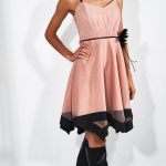 Vestito in organza Rinascimento inverno 2018 2019 prezzo 119 euro