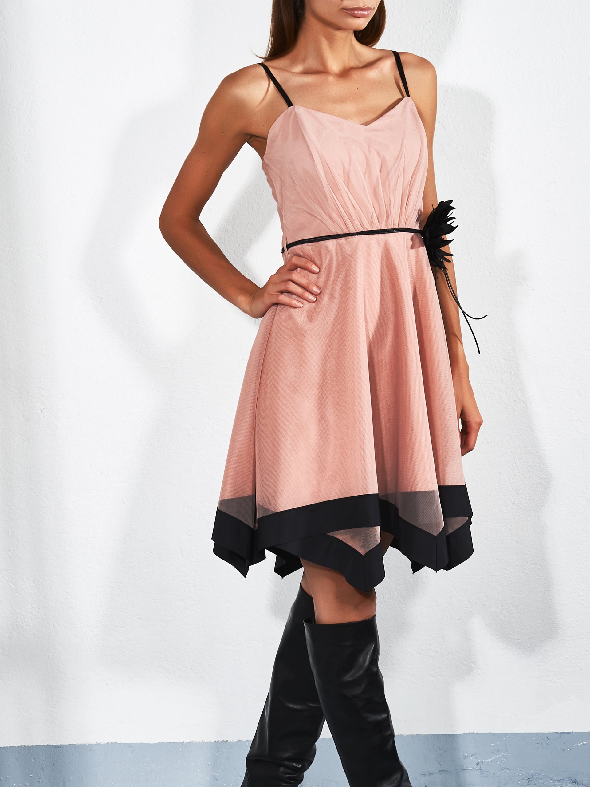Vestito in organza Rinascimento inverno 2018 2019 prezzo 119 euro