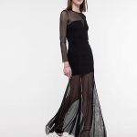 Vestito lungo da sera in tulle Patrizia Pepe prezzo 298 euro