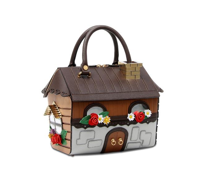 Borsa bauletto linea Temi Braccialini Chalet inverno 2018 2019 prezzo 1605 euro