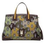 Braccialini borsa jacquard inverno 2018 2019 prezzo 420 euro