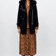 Cappotto biker con zip Zara prezzo 139 euro