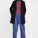 Cappotto con bottoni dorati ZARA inverno 2018 2019