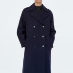 Cappotto lungo a doppiopetto Zara inverno 2018 2019 prezzo 249 euro