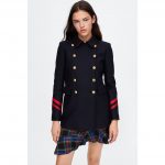 Cappotto stile militare Zara inverno 2018 2019