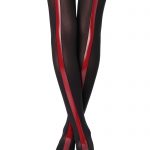 Collant Calzedonia con inserto in vinile inverno 2018 2019