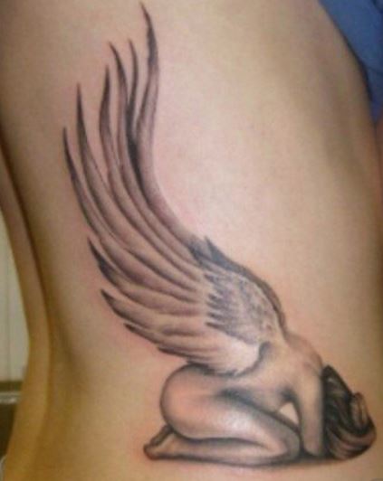 Idea Tatuaggio Angelo Custode