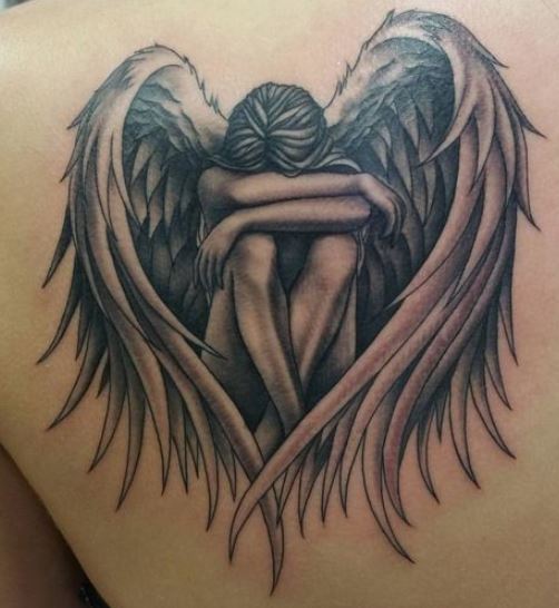 Immagine tatuaggio Angelo