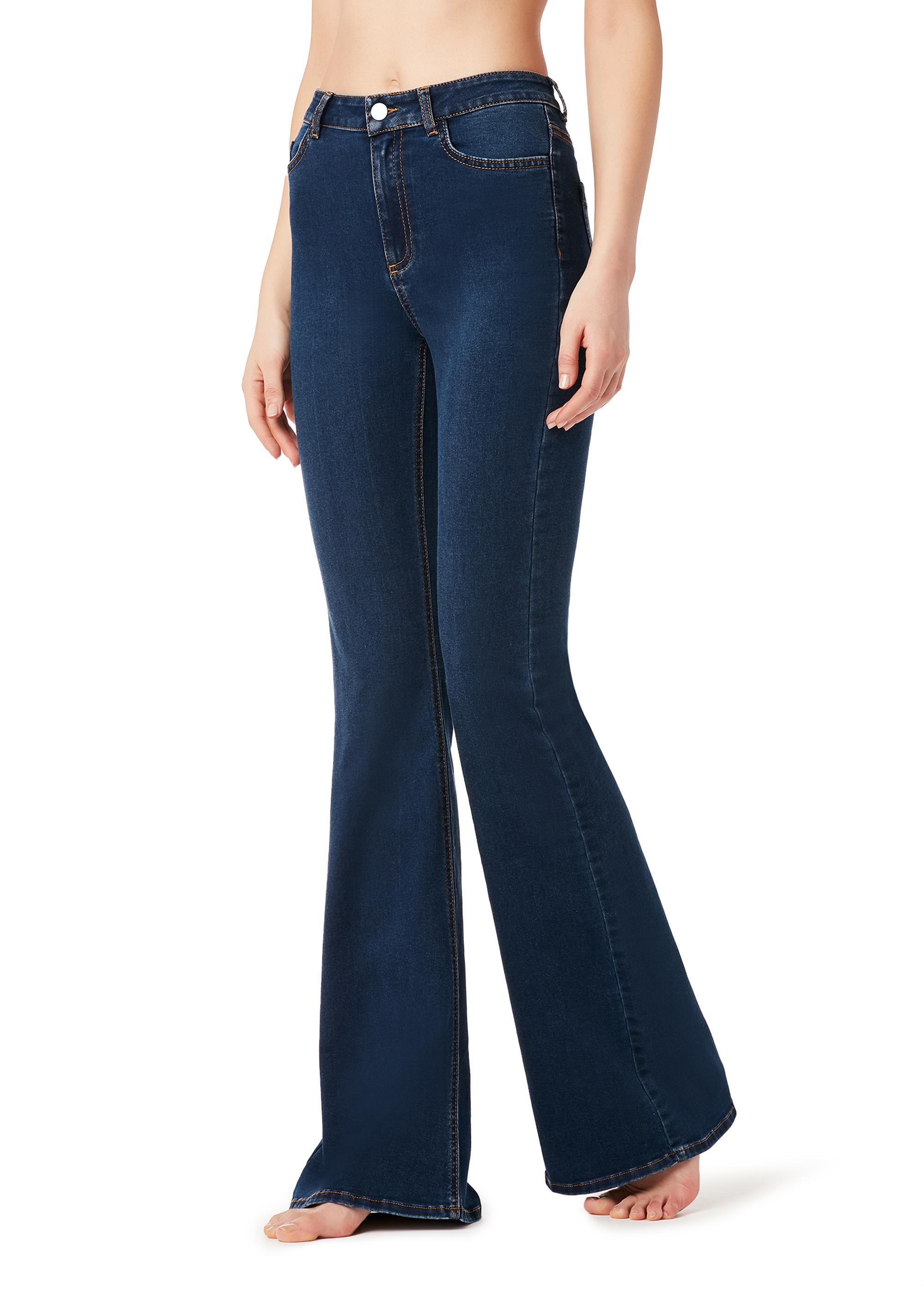 Jeans a zampa Calzedonia collezione inverno 2018 2019