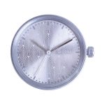 Meccanismo O Clock in microfantasia argento
