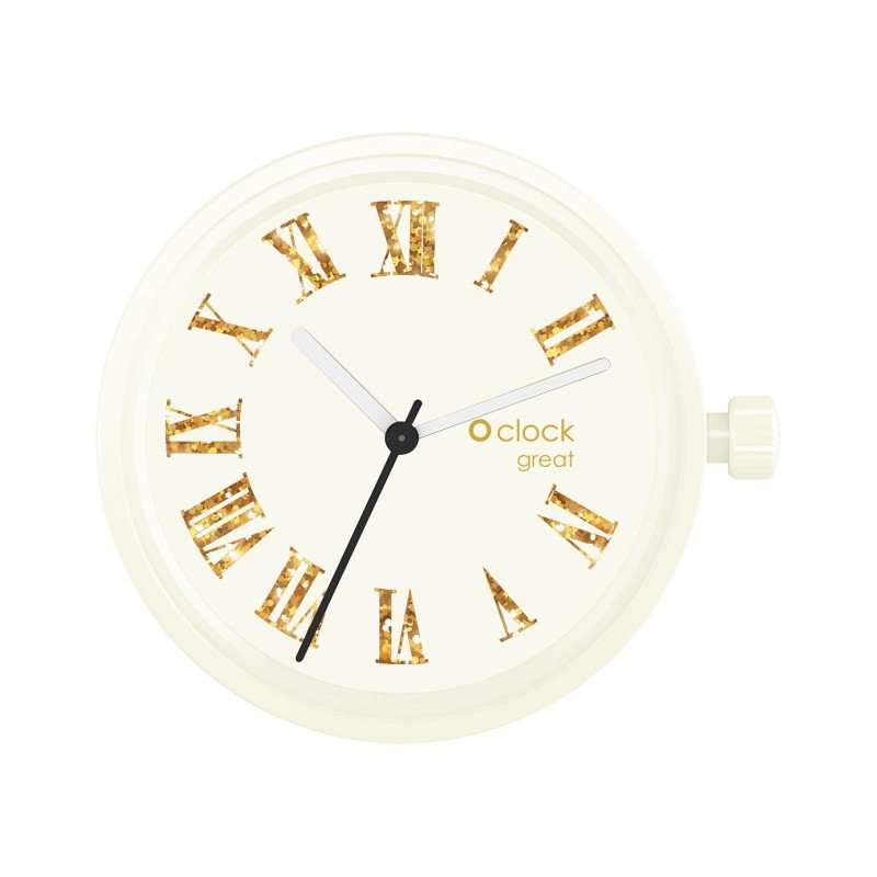 Meccanismo O clock Christmas con numeri romani