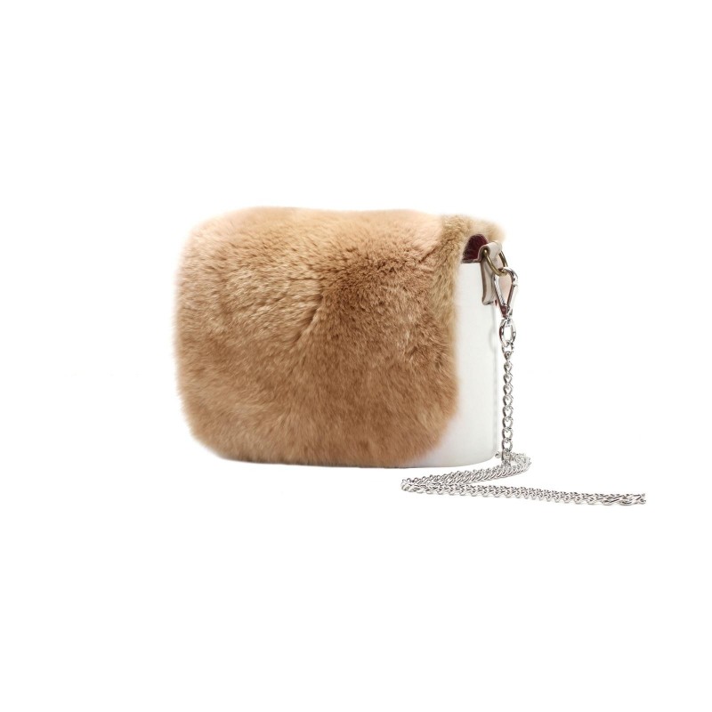 Nuova O Pocket con pattina in ecolapin colore cammello inverno 2018 2019