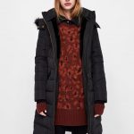 Piumino lungo con cappuccio Zara inverno 2018 2019