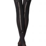 Sexy collant Calzedonia con nastro intrecciato catalogo inverno 2018 2019