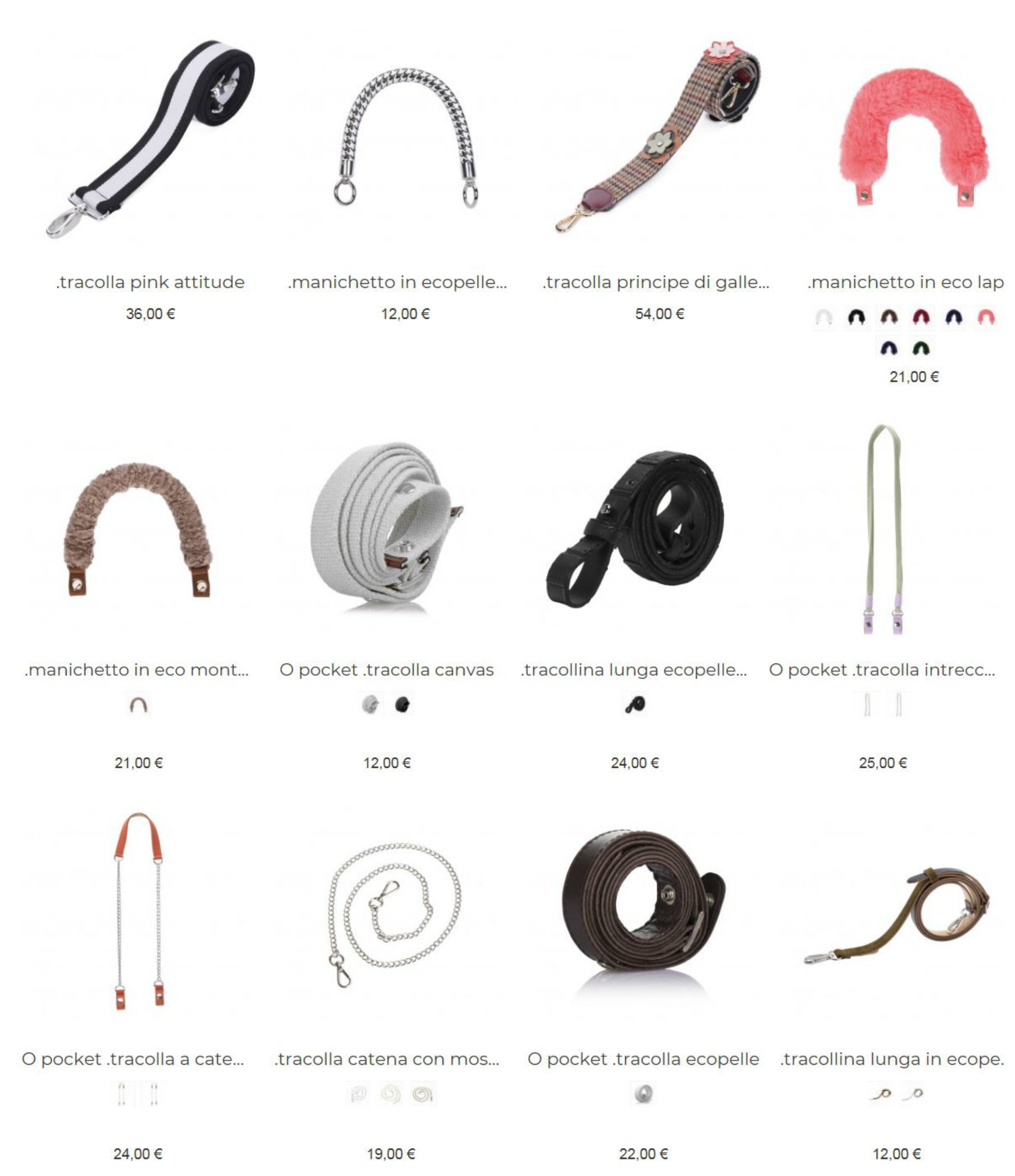 Tracolle borse O Pocket collezione inverno 2018 2019