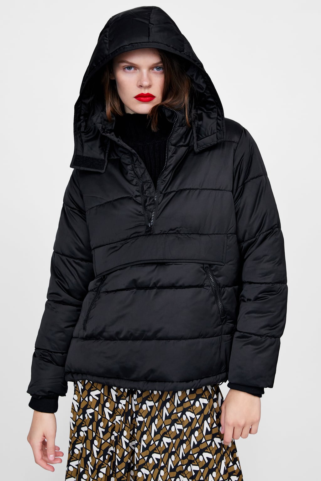 Zara piumino corto inverno 208 2019