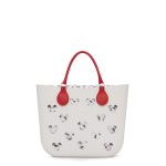 Borsa O Bag latte con icone di Topolino prezzo 108 euro