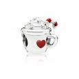 Charm Pandora Tazza di cioccolata con panna