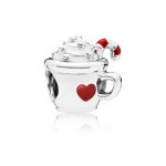 Charm Pandora Tazza di cioccolata con panna