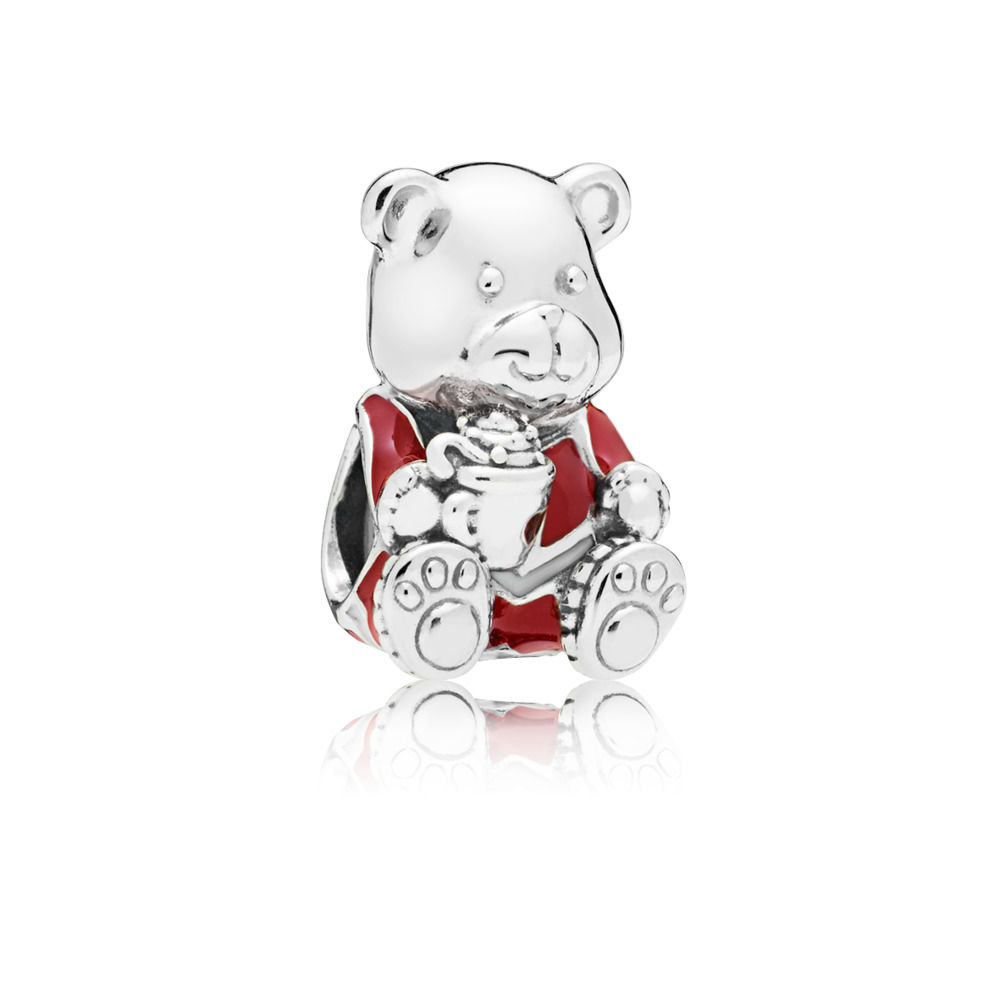 Novita Charm Pandora Natale 2018 Orsetto di Natale