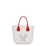 O Bag Mini bianca con Topolino prezzo 108 euro