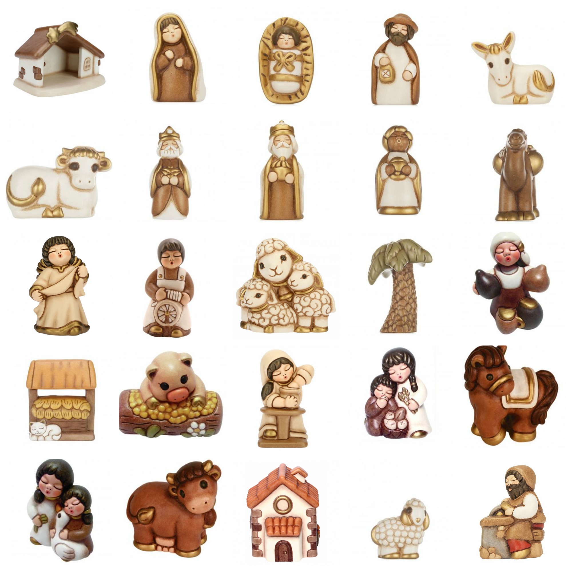 Presepe Classico Thun 2018 versione bianca