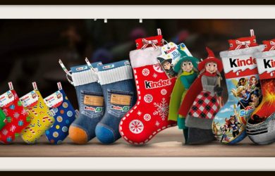 Calze della Befana Kinder 2019