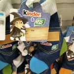 Calze della Befana Kinder in jeans con TIC TAC